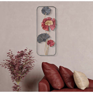 Decorazione Parete Ferro Design cm 28,6X4,4X74,3 - LOBO