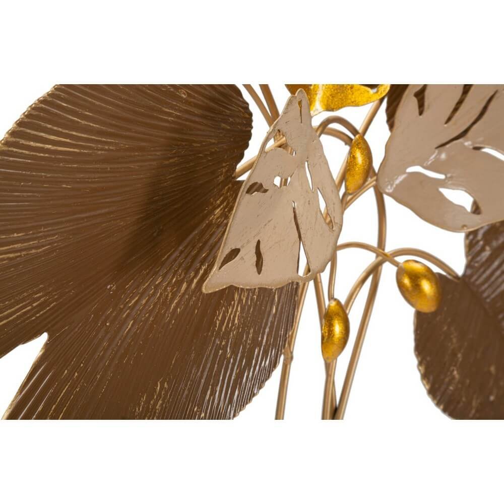 Decorazione Parete Muro Marrone cm 50,2X5,1X50,2 - BROWY