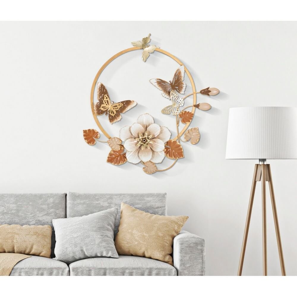 Decorazione Parete Muro Rotondo cm 58,4X5,1X63,5 - ROUNS