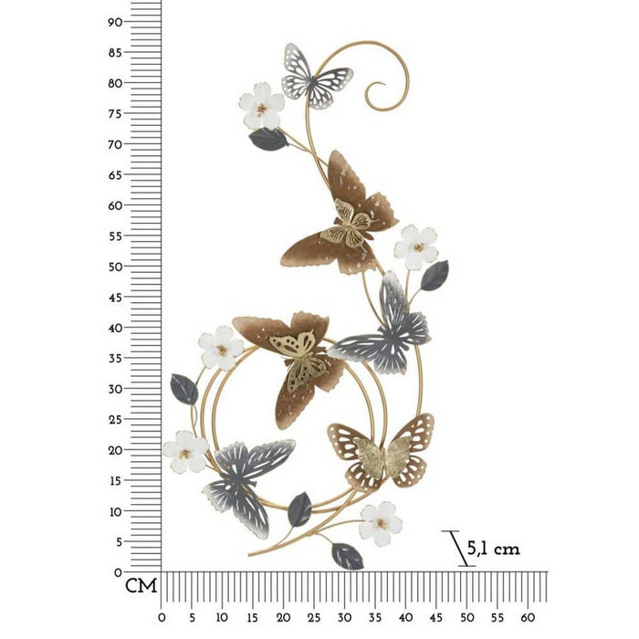 Decorazione Parete Muro Design cm 45,1X5,1X87,6 - DELIS