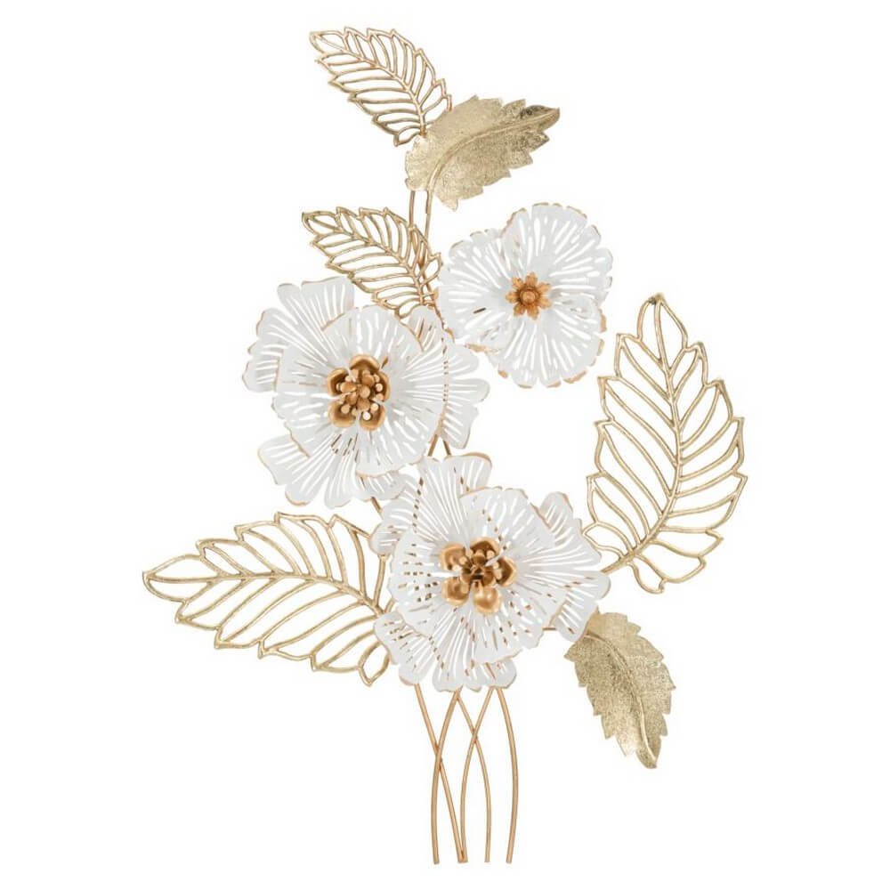 Decorazione Parete Muro Bianco cm 54X6,4X73,7 - WHITY