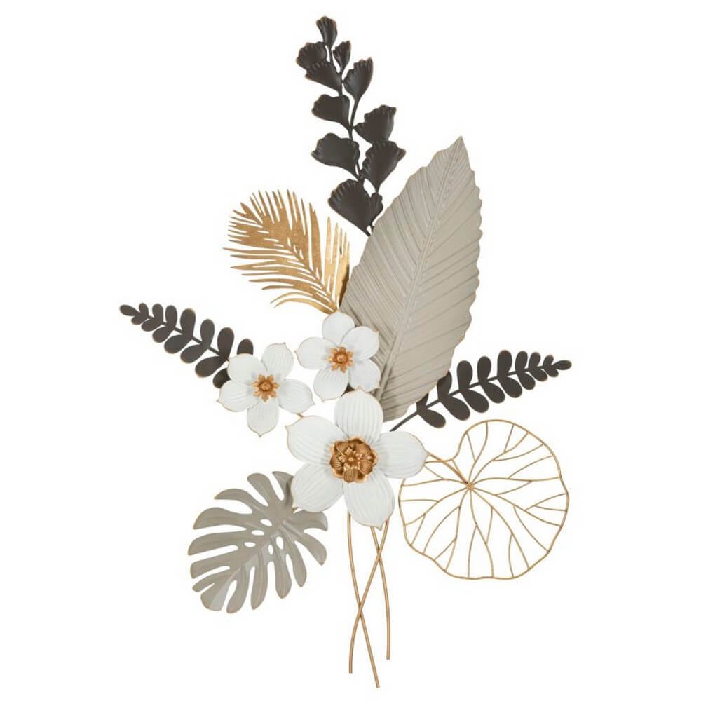 Decorazione Parete Ferro Bouquet cm 71X4X96,5 - BOUQ