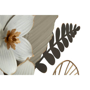 Decorazione Parete Ferro Bouquet cm 71X4X96,5 - BOUQ