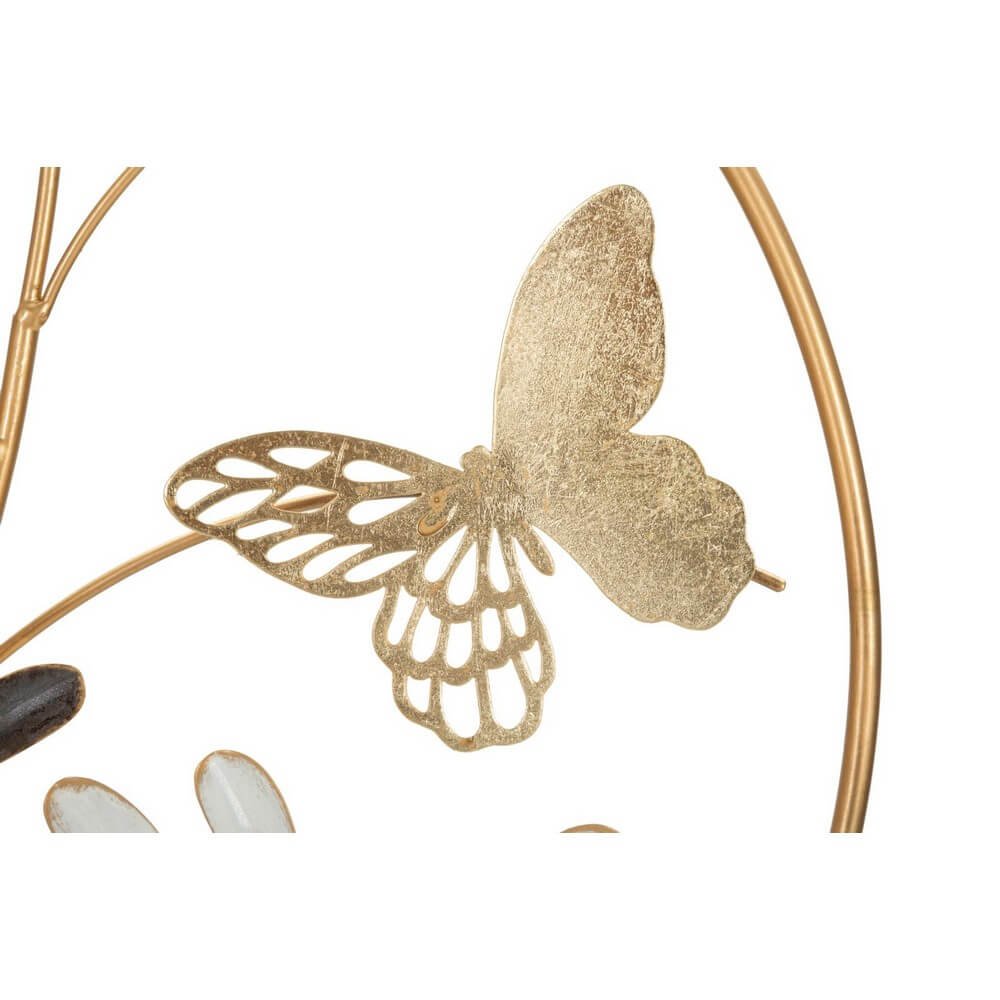 Decorazione Parete Ferro Piccolo Albero cm 50,2X5,1X92 - LIXY