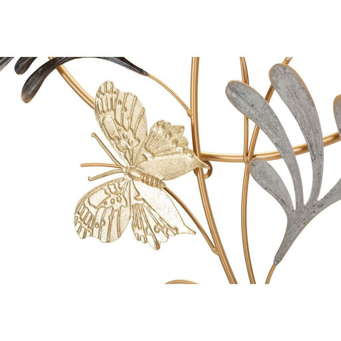 Decorazione Parete Ferro Piccolo Albero cm 50,2X5,1X92 - LIXY