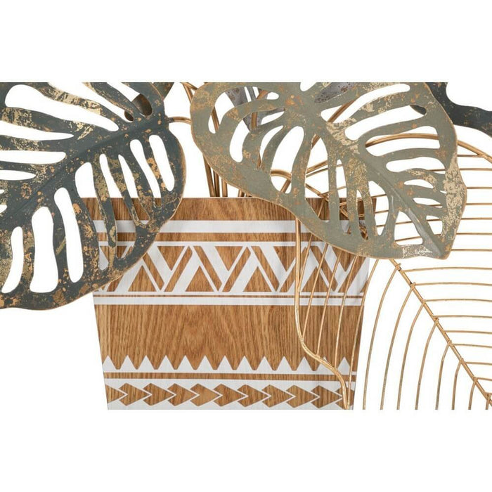 Decorazione Parete Ferro Vaso cm 54X6,4X62,9 - VASO