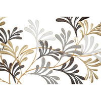 Decorazione Parete Ferro Decorativa cm 130,8X7,6X70,5 - LIXY