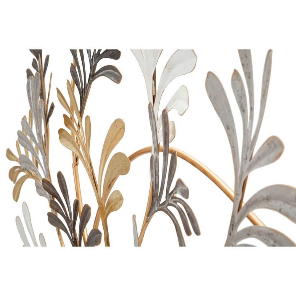 Decorazione Parete Ferro Decorativa cm 130,8X7,6X70,5 - LIXY