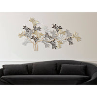 Decorazione Parete Ferro Decorativa cm 130,8X7,6X70,5 - LIXY