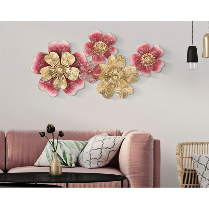 Decorazione Parete Ferro Decorativa cm 91,4X6,4X50,8 - LOBI