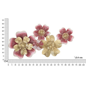 Decorazione Parete Ferro Decorativa cm 91,4X6,4X50,8 - LOBI