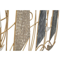 Decorazione Parete Ferro Barchetta cm 123,8X5,1X69,9 - VELA LIGHT