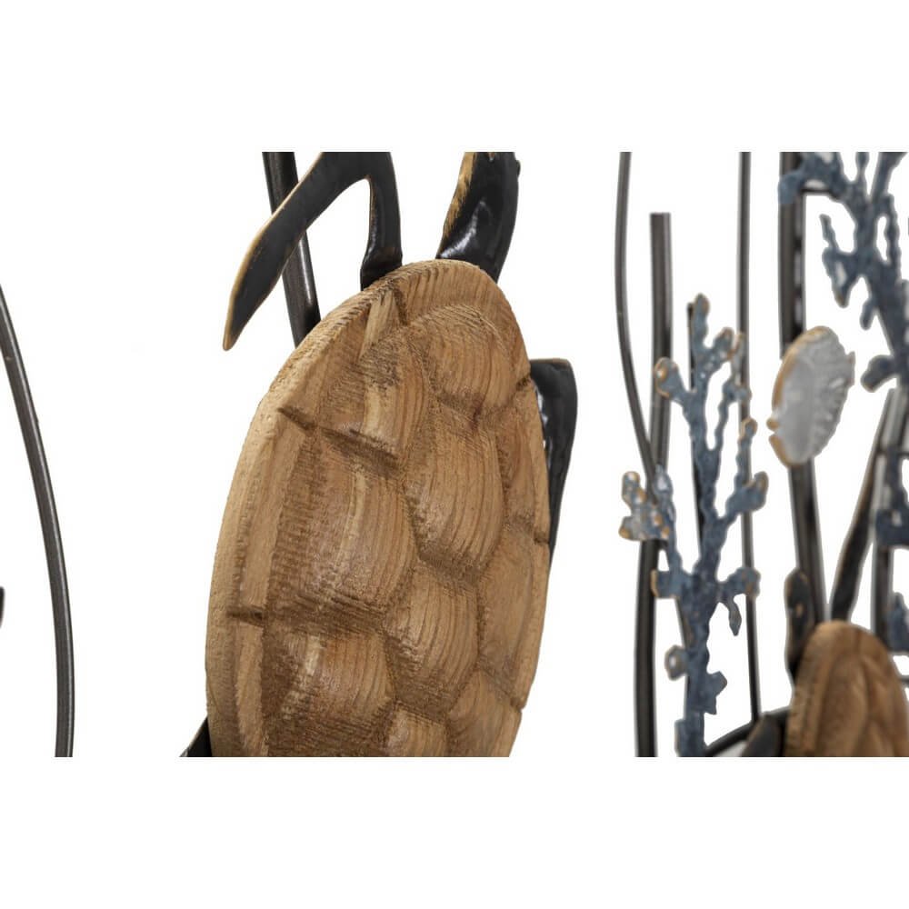 Decorazione Parete Ferro Tartaruga cm 132,7X5,7X69,9 - TURTLE