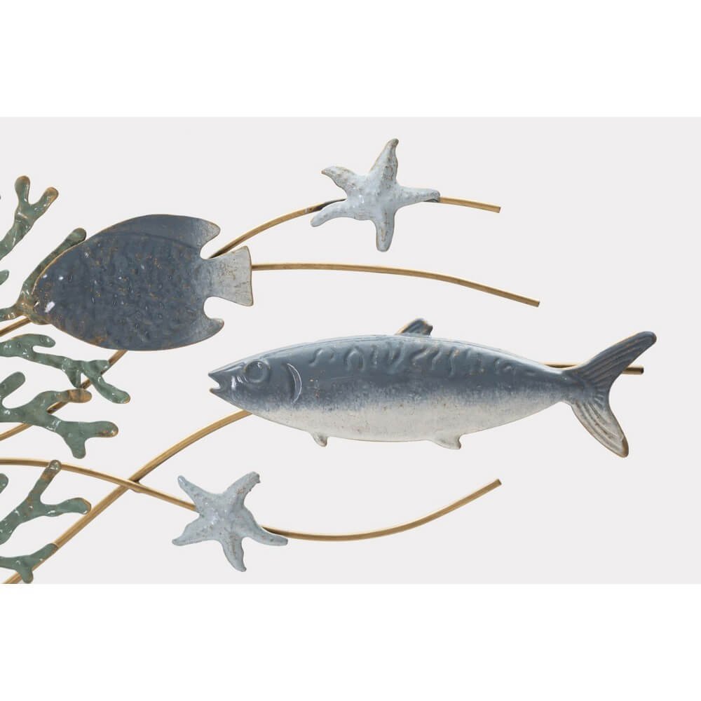 Decorazione Parete Ferro Stella Marina cm 95,3X5X53,3 - STELLA MARINA