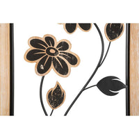 Decorazione Parete Ferro e Legnocm 30X2,5X60 - GIRISH