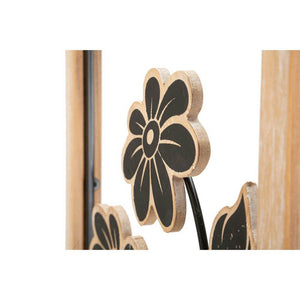 Decorazione Parete Ferro e Legnocm 30X2,5X60 - GIRISH