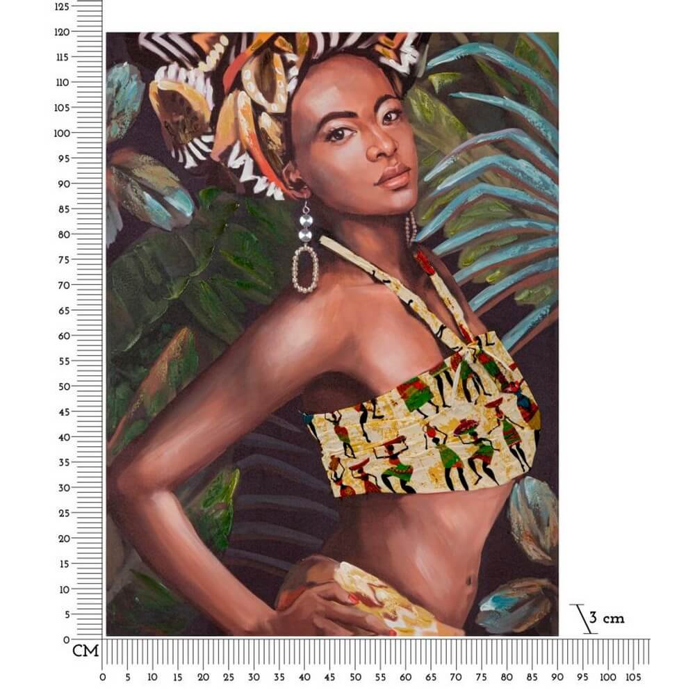 Dipinto su Tela Design cm 90X120 Modello B - KELLY