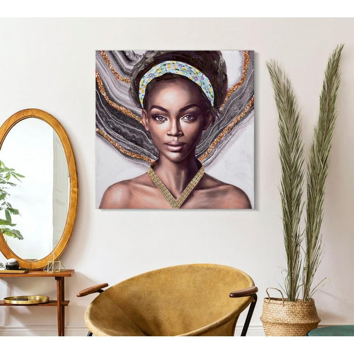 Dipinto su Tela Astratto cm 100X100 Modello B - NAOMI