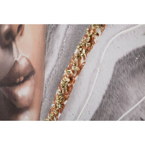 Dipinto su Tela Astratto cm 100X100 Modello A - NAOMI