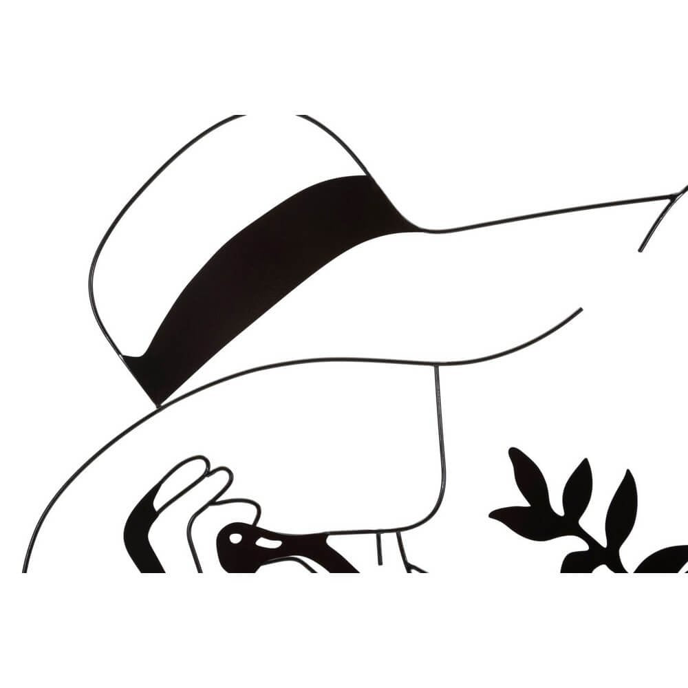 Decorazione Parete Ferro Elegante Modellocm 60X80 - ELEGANT