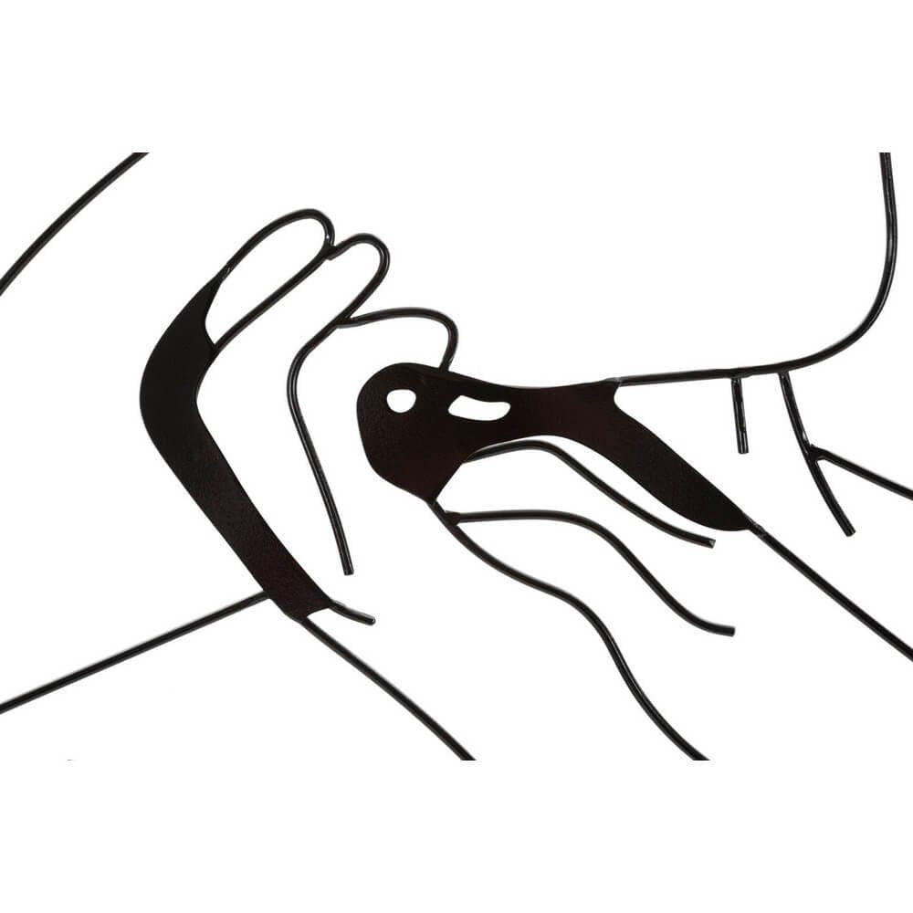 Decorazione Parete Ferro Elegante Modellocm 60X80 - ELEGANT