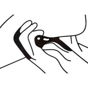 Decorazione Parete Ferro Elegante Modellocm 60X80 - ELEGANT