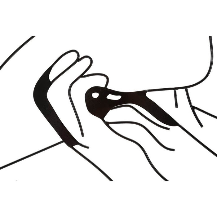 Decorazione Parete Ferro Elegante Modellocm 60X80 - ELEGANT