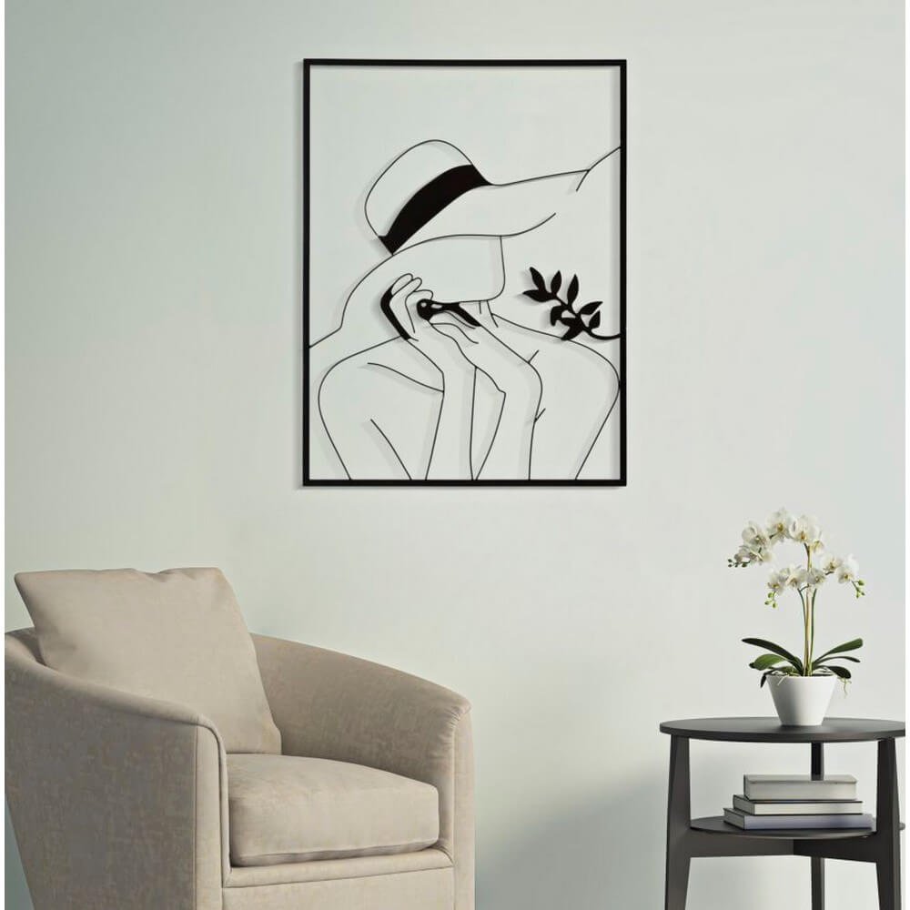 Decorazione Parete Ferro Elegante Modellocm 60X80 - ELEGANT