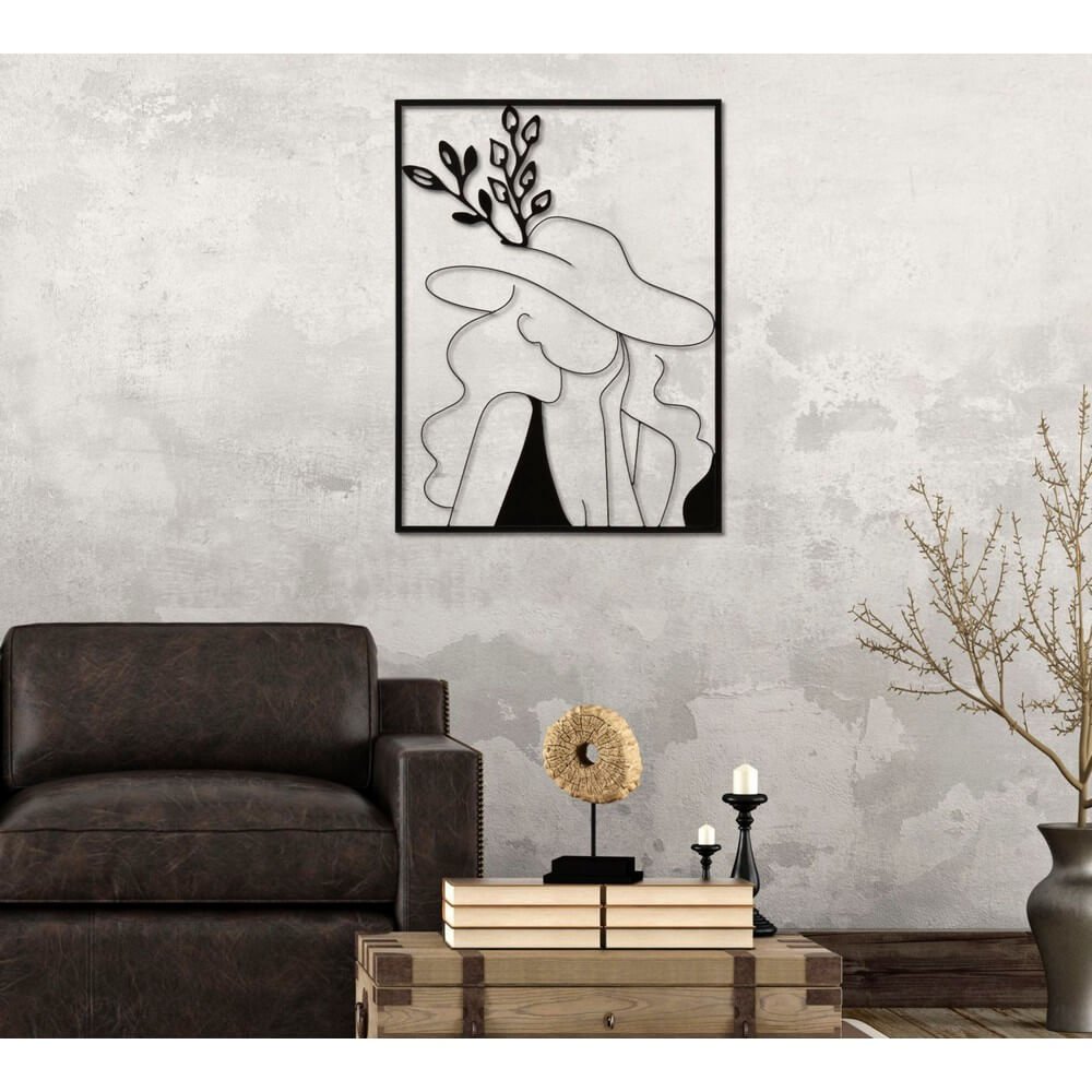 Decorazione Parete Ferro Elegante Modellocm 60X80 - ELEGANT