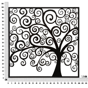 Decorazione Parete Ferro Triangolare Plus cm 100X100 - THREE PLUS