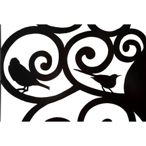 Decorazione Parete Ferro Triangolare cm 70X70 - THREE