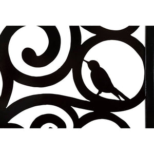 Decorazione Parete Ferro Triangolare cm 70X70 - THREE