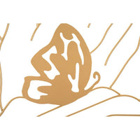 Decorazione Parete Ferro Mani sul Viso cm 60X80 - HANDS ON FACE