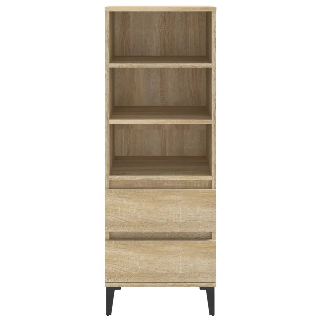 Credenza Rovere Sonoma 40x36x110 cm in Legno Multistrato 821247