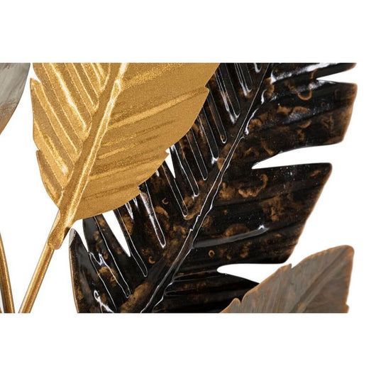Decorazione Parete Ferro Foglie cm 73X93 - PALMY