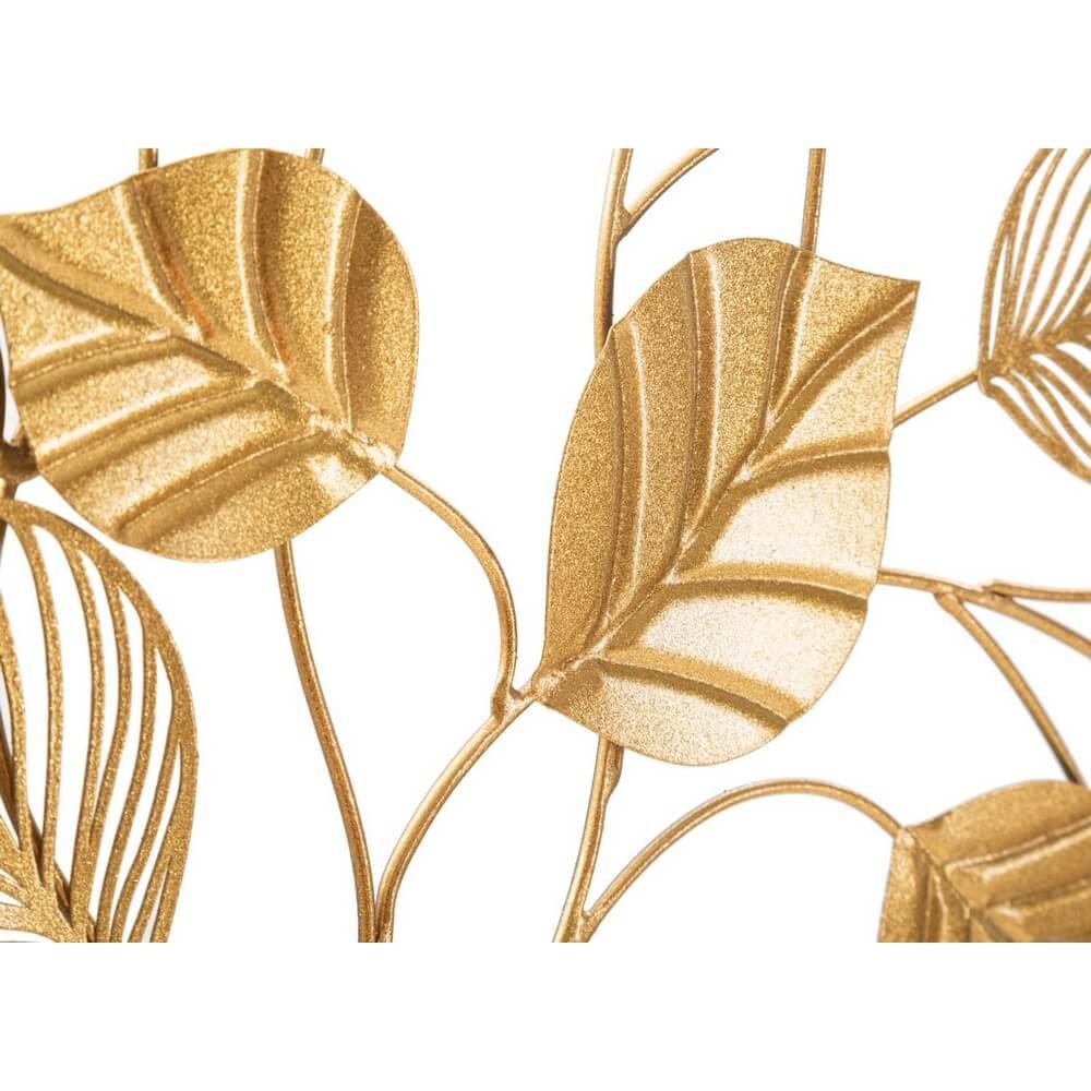 Decorazione Parete Ferro Albero cm 81X78 - GOLDY