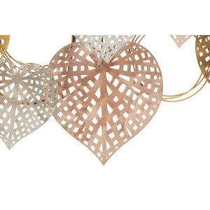 Decorazione Parete Ferro Cuori cm 91X39,5 - HEARTS