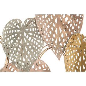 Decorazione Parete Ferro Cuori cm 91X39,5 - HEARTS