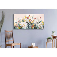 Dipinto su Tela Floreale cm 60X120 - FLORVILLE