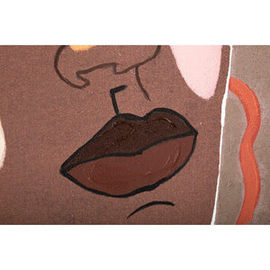 Dipinto su Tela Tribale cm 80X2,8X100 - TRIBAL