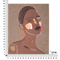 Dipinto su Tela Tribale cm 80X2,8X100 - TRIBAL