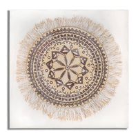 Dipinto su Tela Design cm 100X2,8X100 - MALINDI