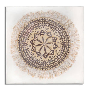 Dipinto su Tela Design cm 100X2,8X100 - MALINDI