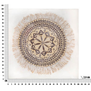 Dipinto su Tela Design cm 100X2,8X100 - MALINDI