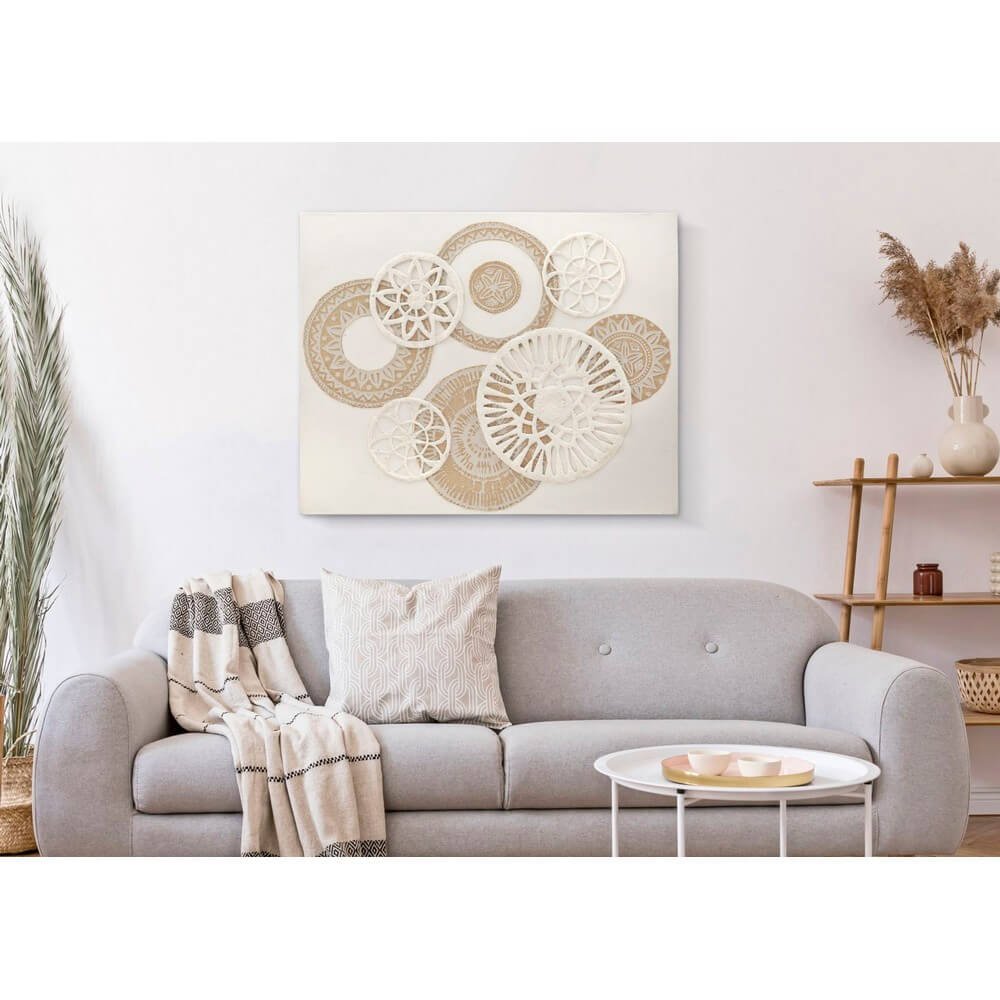 Dipinto su Tela Astratto cm 80X2,8X100 - ICER