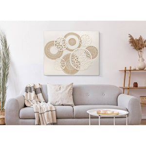 Dipinto su Tela Astratto cm 80X2,8X100 - ICER