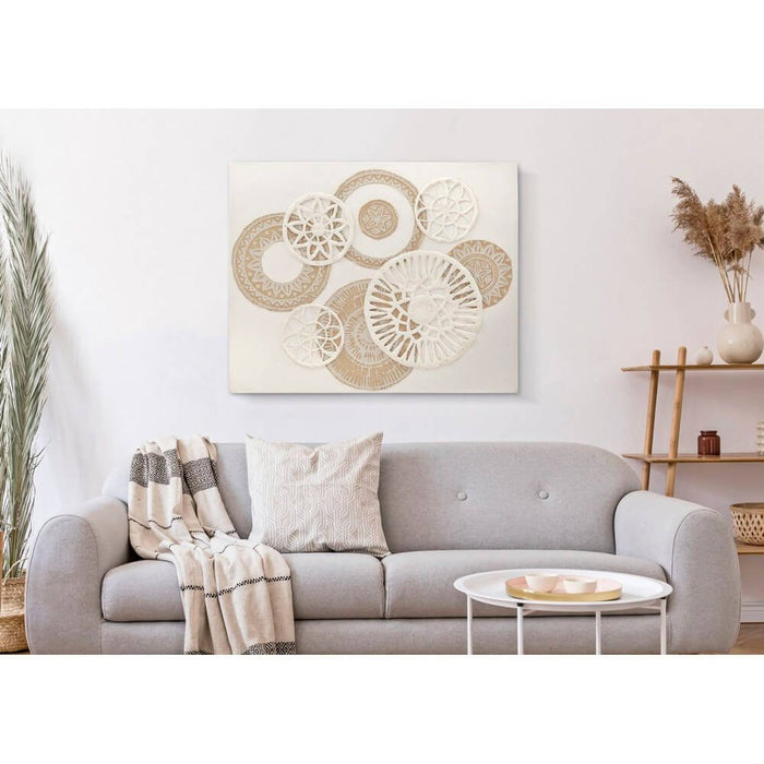 Dipinto su Tela Astratto cm 80X2,8X100 - ICER