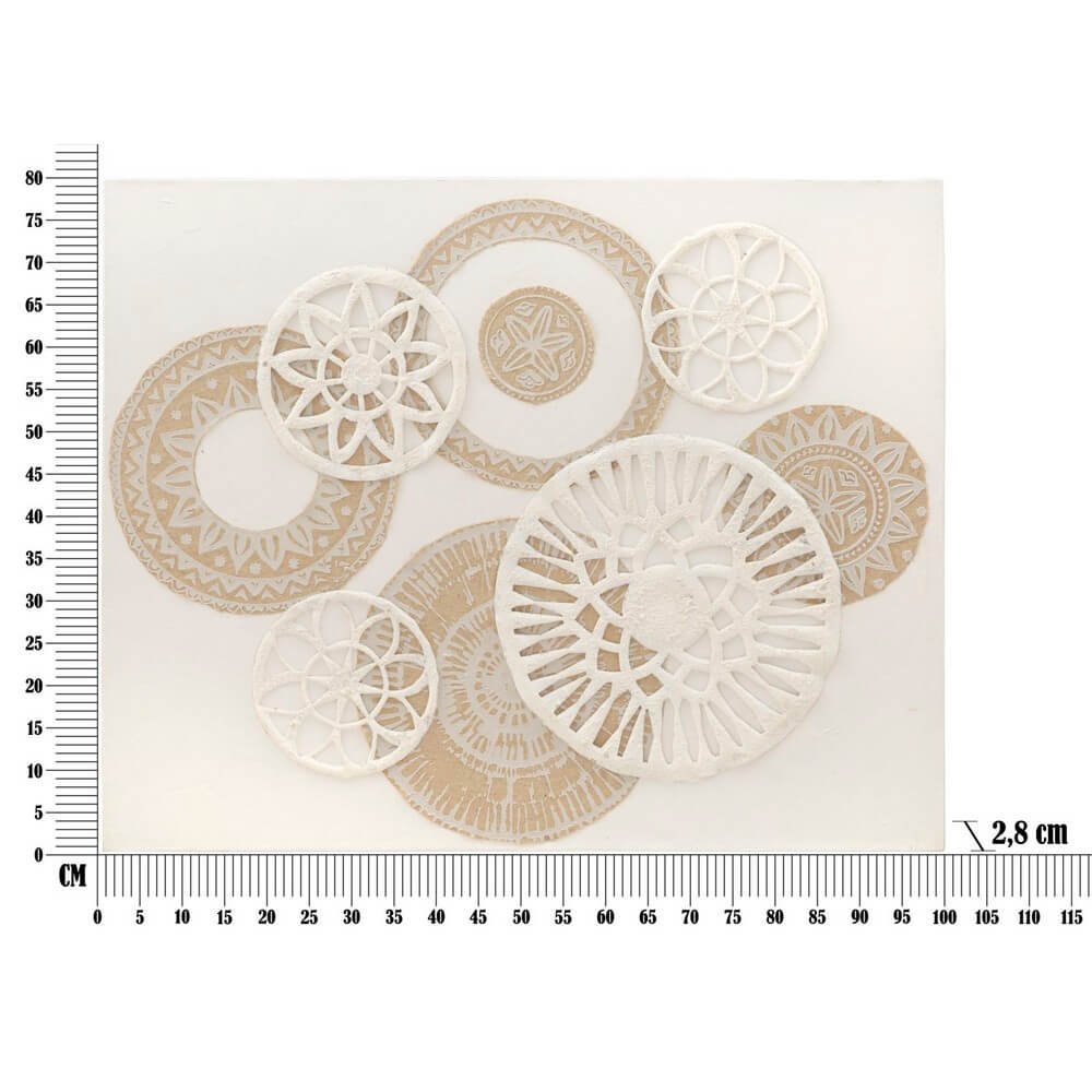 Dipinto su Tela Astratto cm 80X2,8X100 - ICER