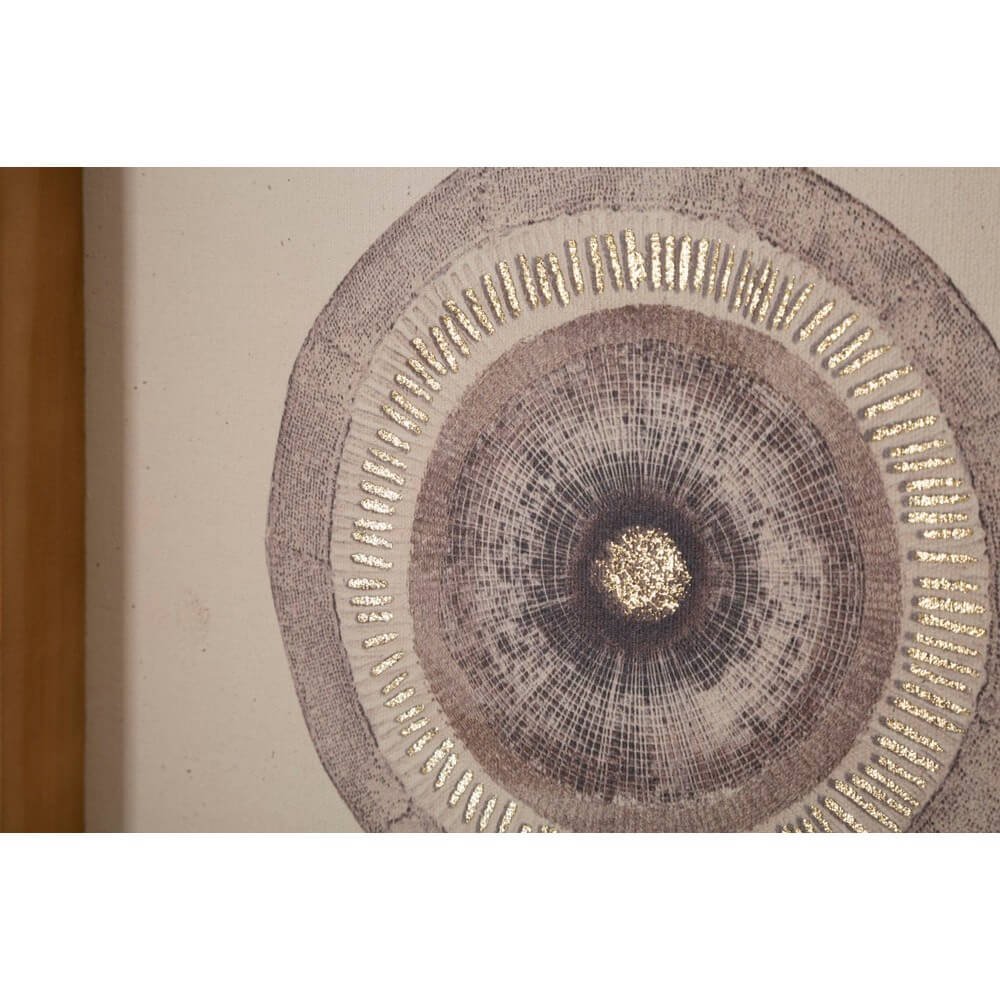 Stampa su Tela Con Inserti cm 45X3,2X60 - CIRCLY