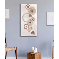 Dipinto su Tela Con Inserticm 50X3,2X100 - CIRCLY